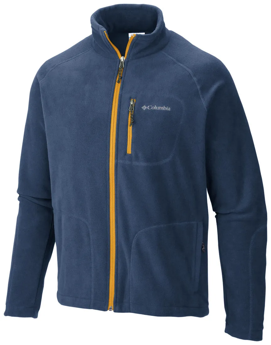 Columbia Men Blue Fast Trek II Fleece Jacket