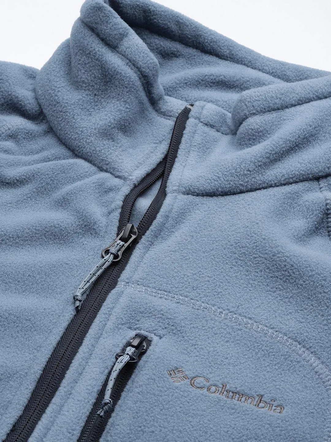 Columbia Men Blue Fast Trek II Fleece Jacket