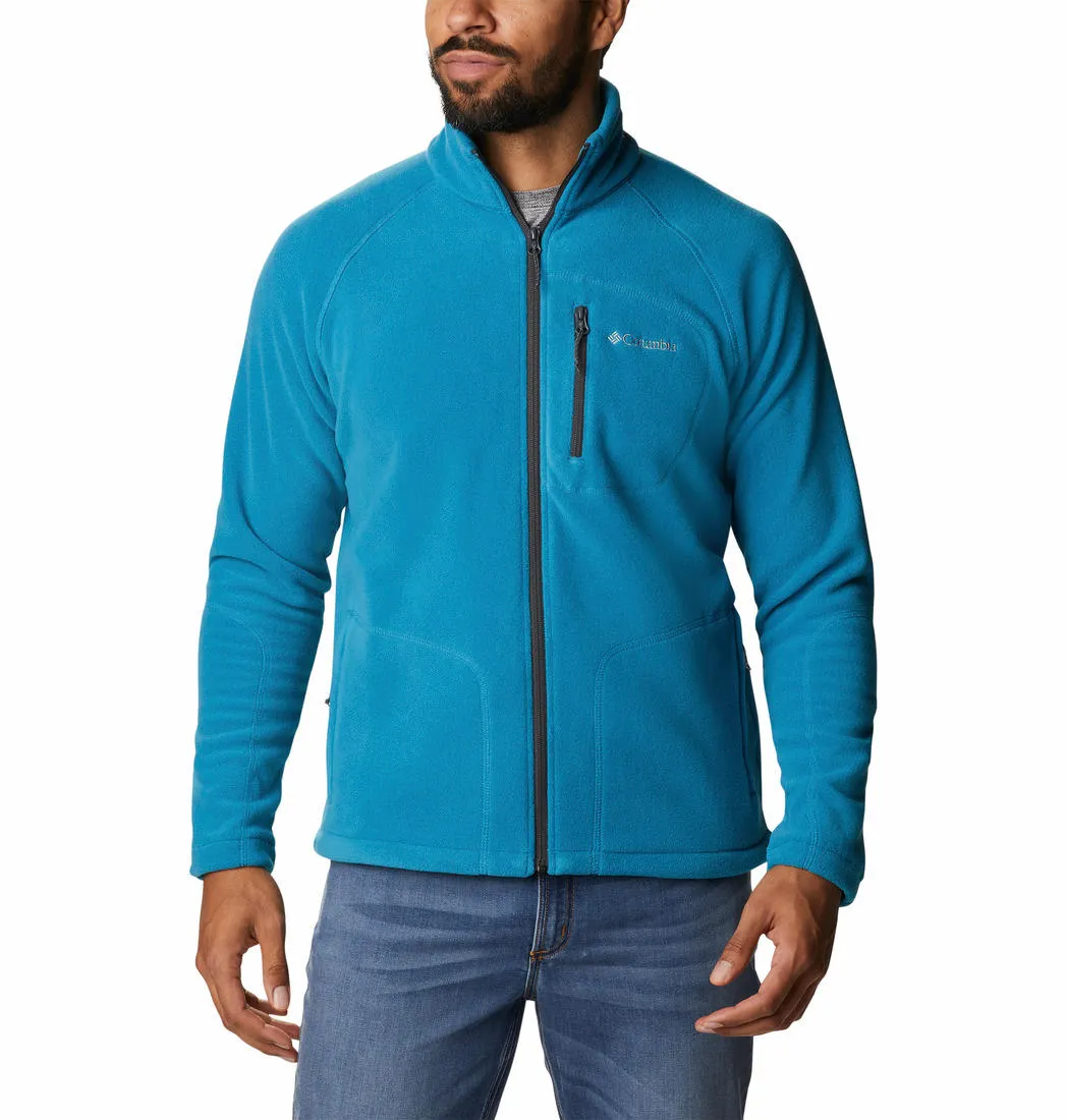Columbia Men Blue Fast Trek II Fleece Jacket
