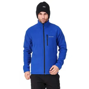 Columbia Men Blue Fast Trek II Fleece Jacket