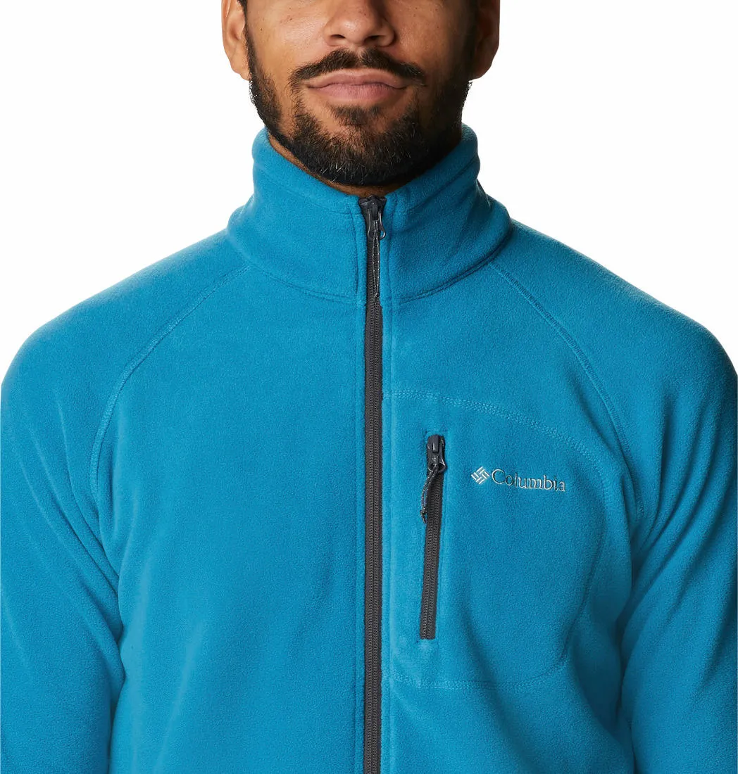 Columbia Men Blue Fast Trek II Fleece Jacket