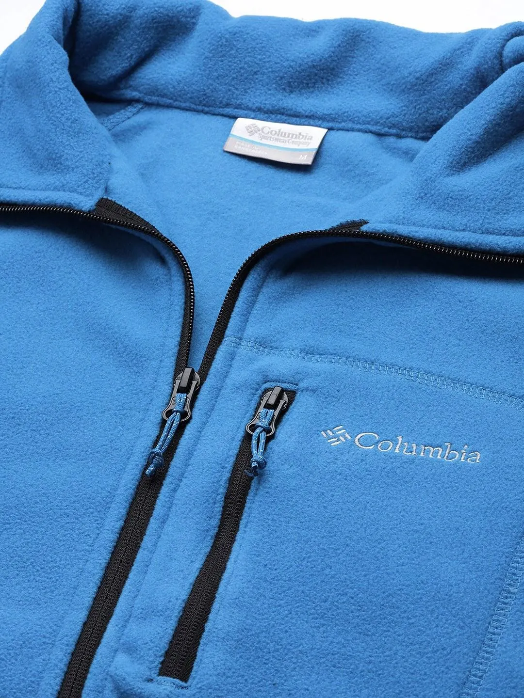 Columbia Men Blue Fast Trek II Fleece Jacket