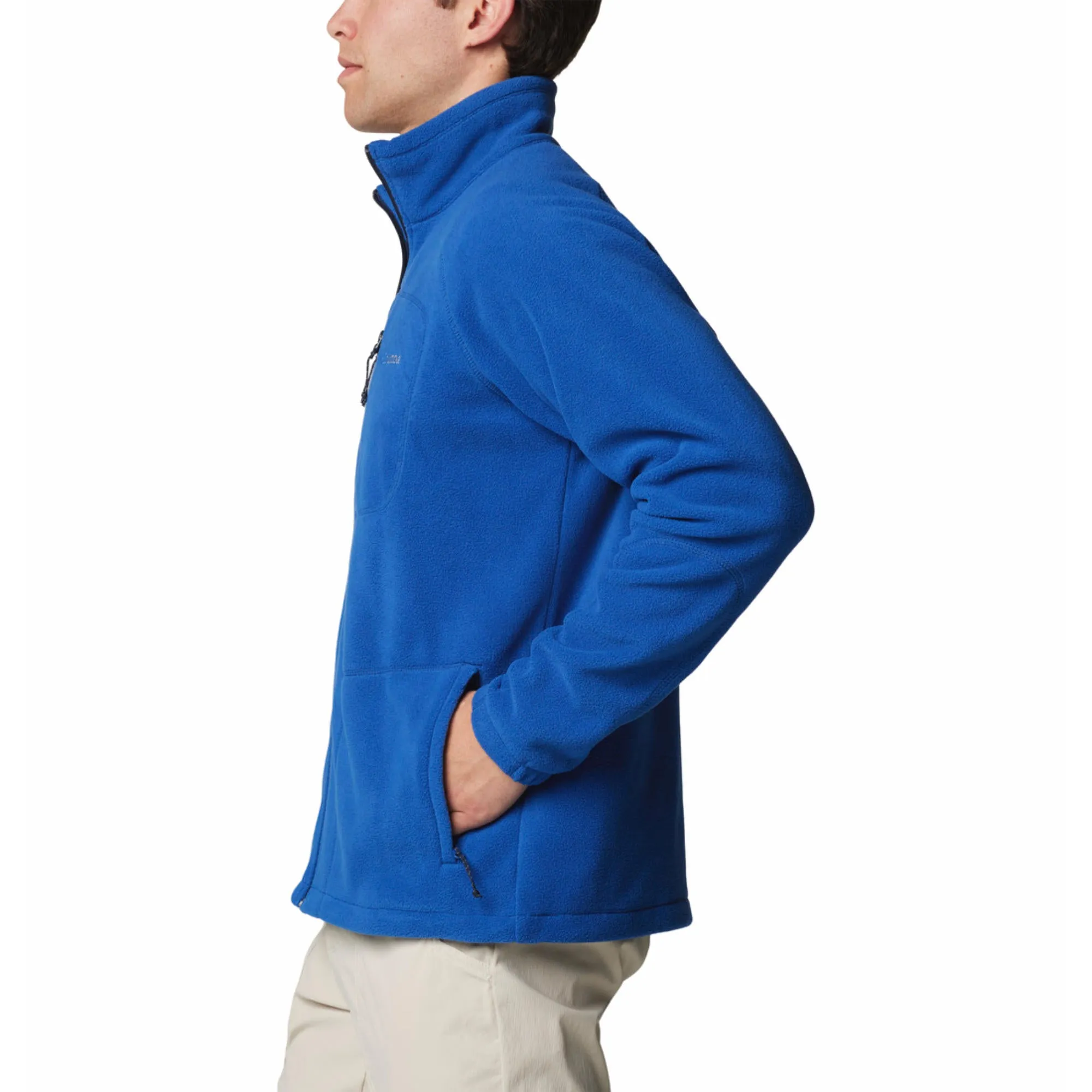 Columbia Men Blue Fast Trek II Fleece Jacket