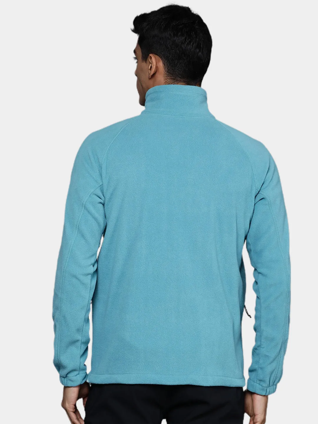 Columbia Men Blue Fast Trek II Fleece Jacket