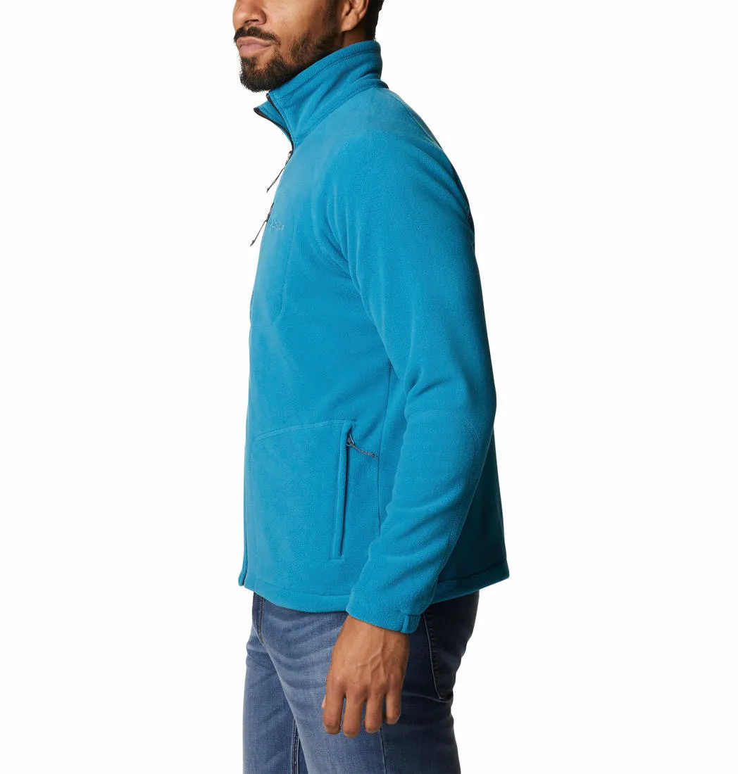 Columbia Men Blue Fast Trek II Fleece Jacket