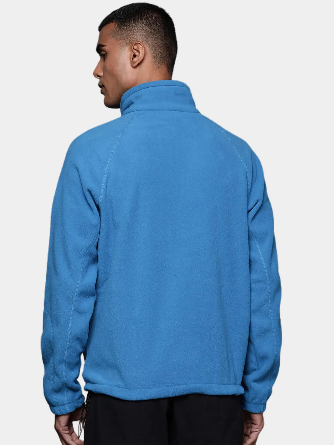 Columbia Men Blue Fast Trek II Fleece Jacket