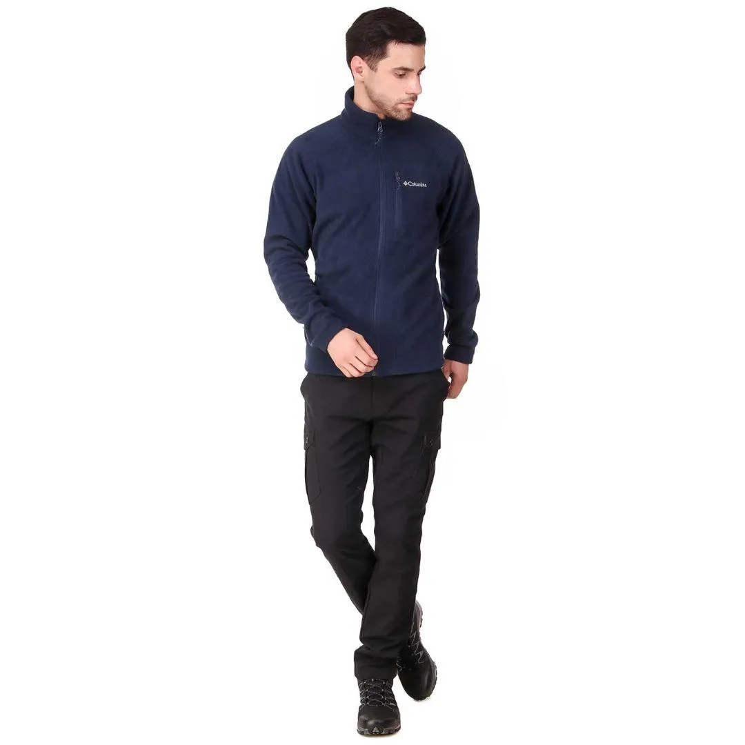 Columbia Men Blue Fast Trek II Fleece Jacket