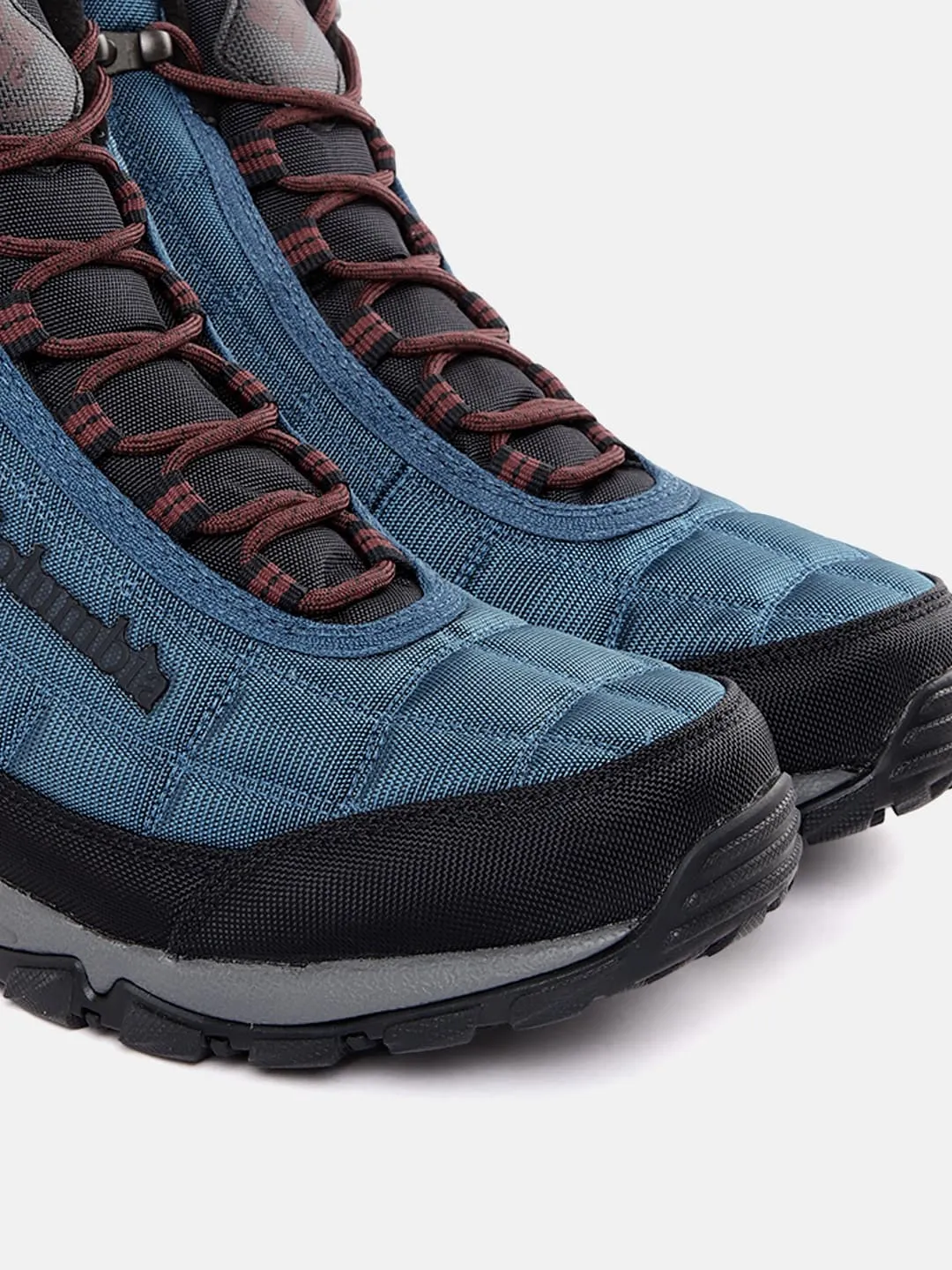 Columbia Men Blue FIRECAMP BOOT Water Resistant Shoes