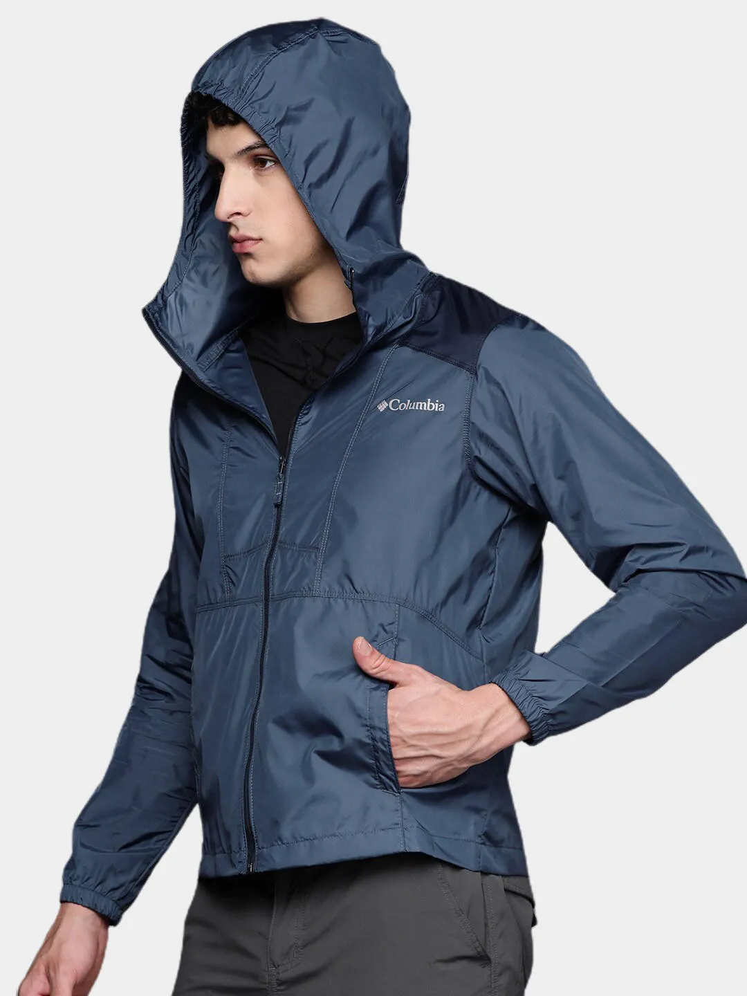 Columbia Men Blue Flashback Windbreaker Jacket