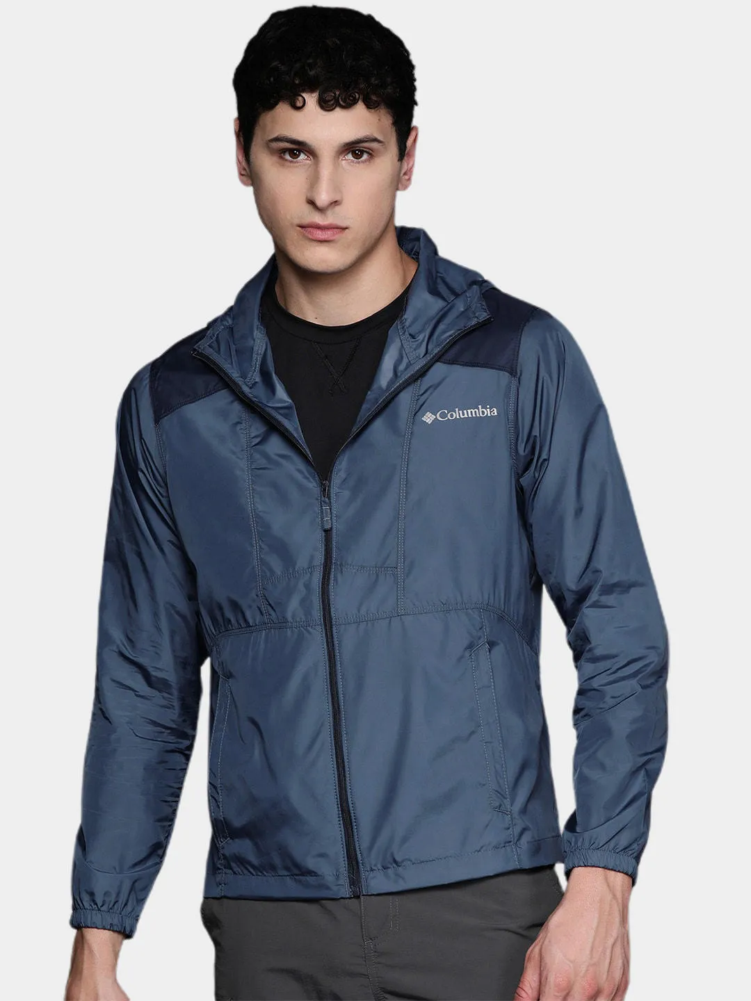 Columbia Men Blue Flashback Windbreaker Jacket