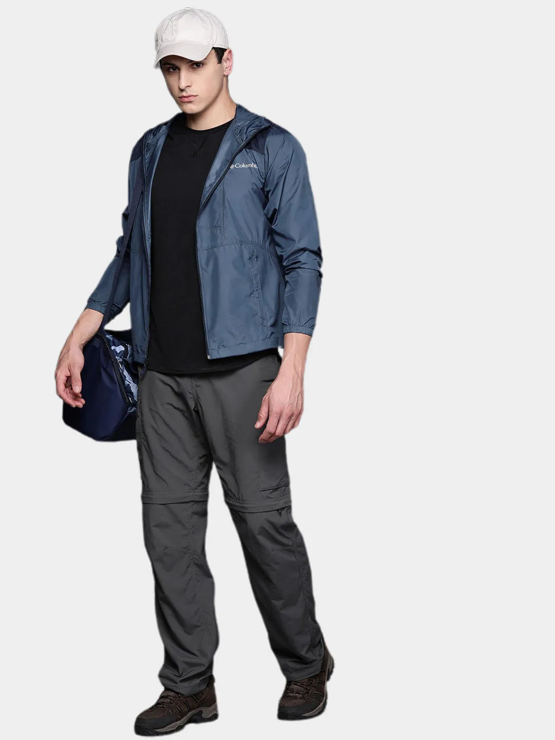 Columbia Men Blue Flashback Windbreaker Jacket