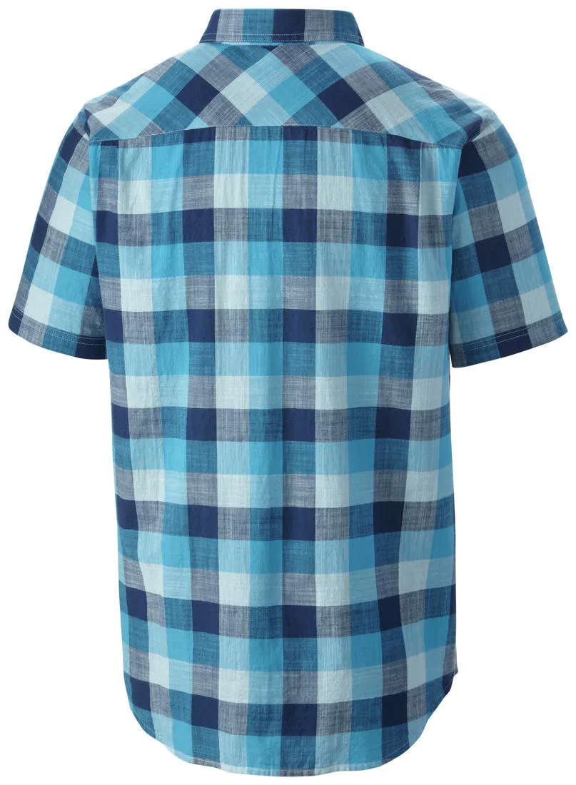 Columbia Men Blue Katchor II Short Sleeve Shirt