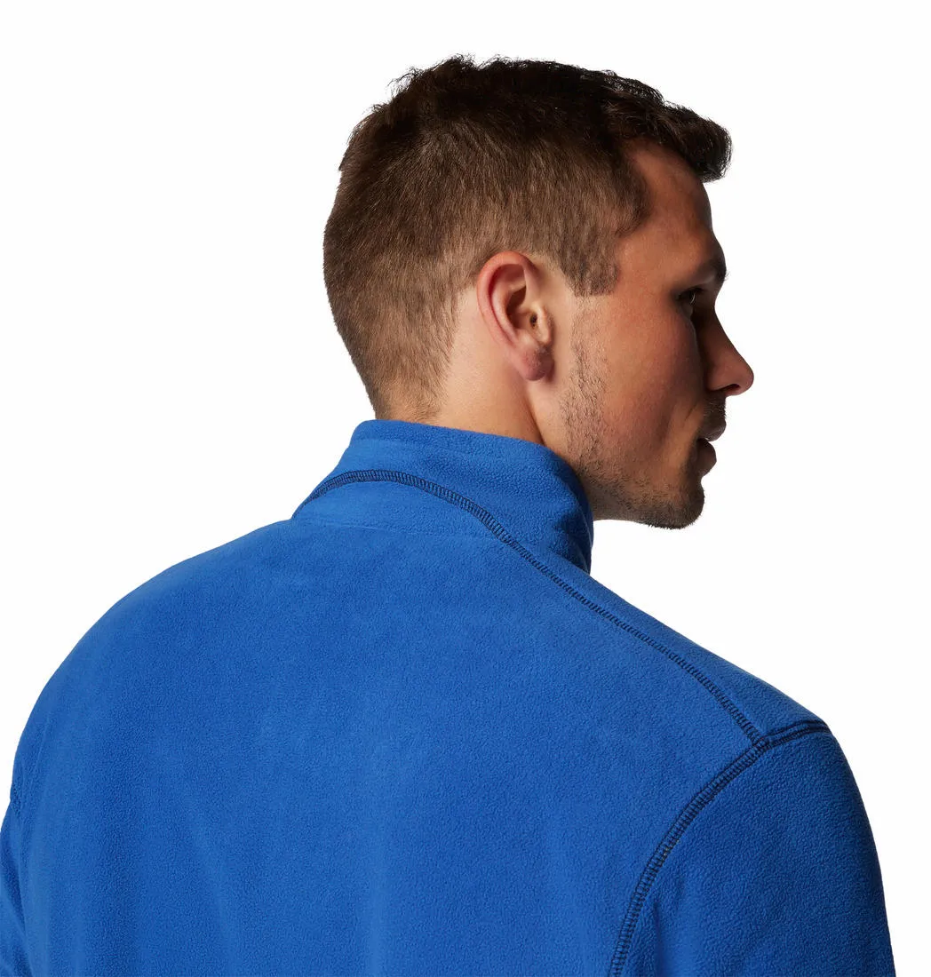 Columbia Men Blue Klamath Range II Half Zip Fleece