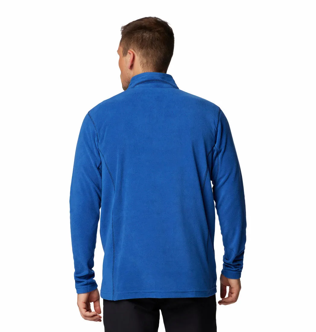 Columbia Men Blue Klamath Range II Half Zip Fleece