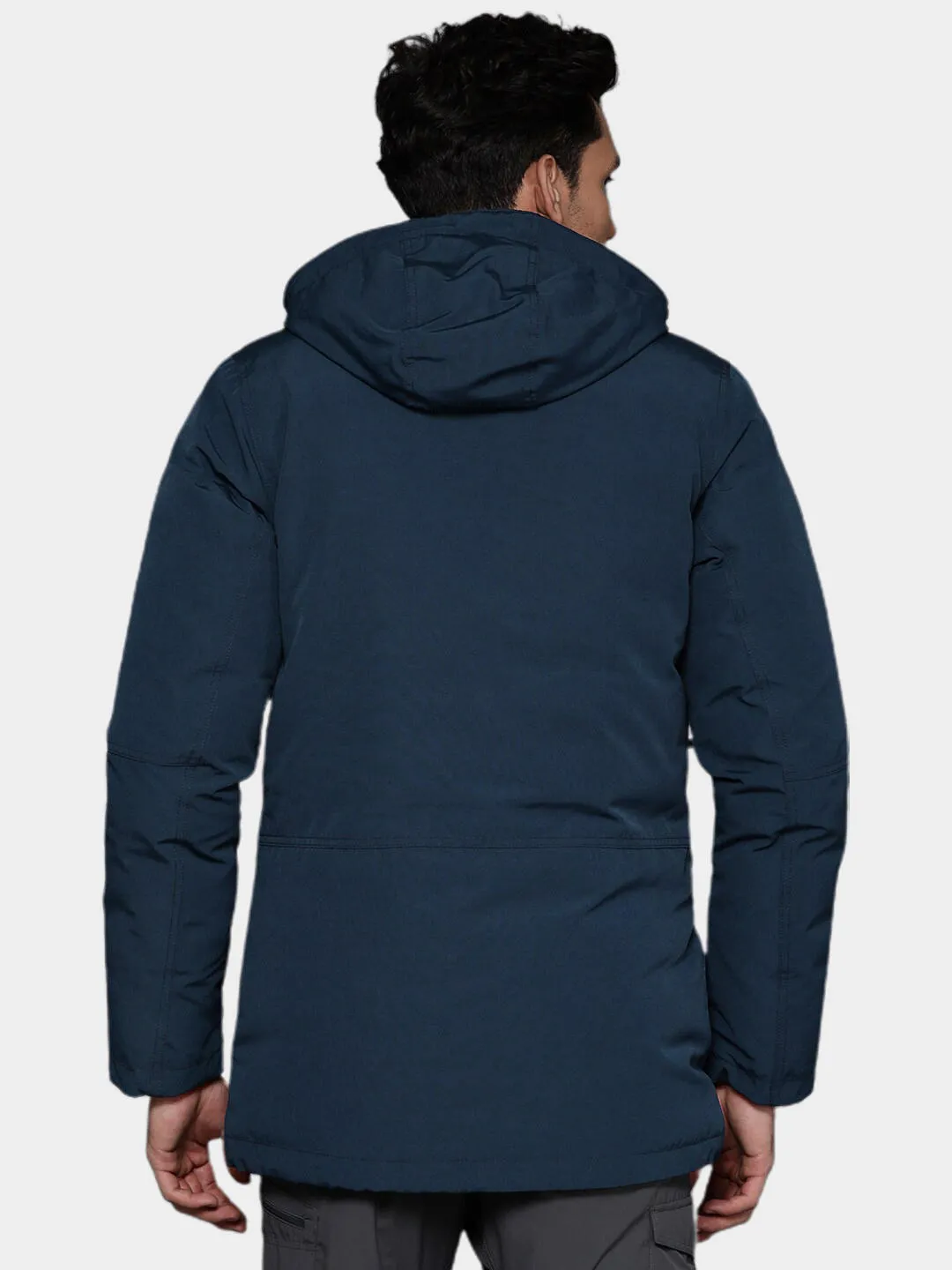 Columbia Men Blue Marquam Peak Parka Parka Jacket