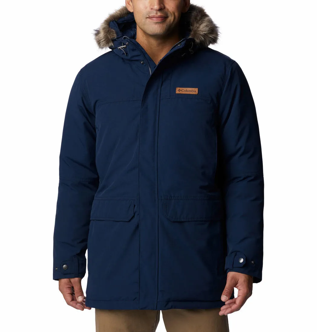 Columbia Men Blue Marquam Peak Parka Parka Jacket