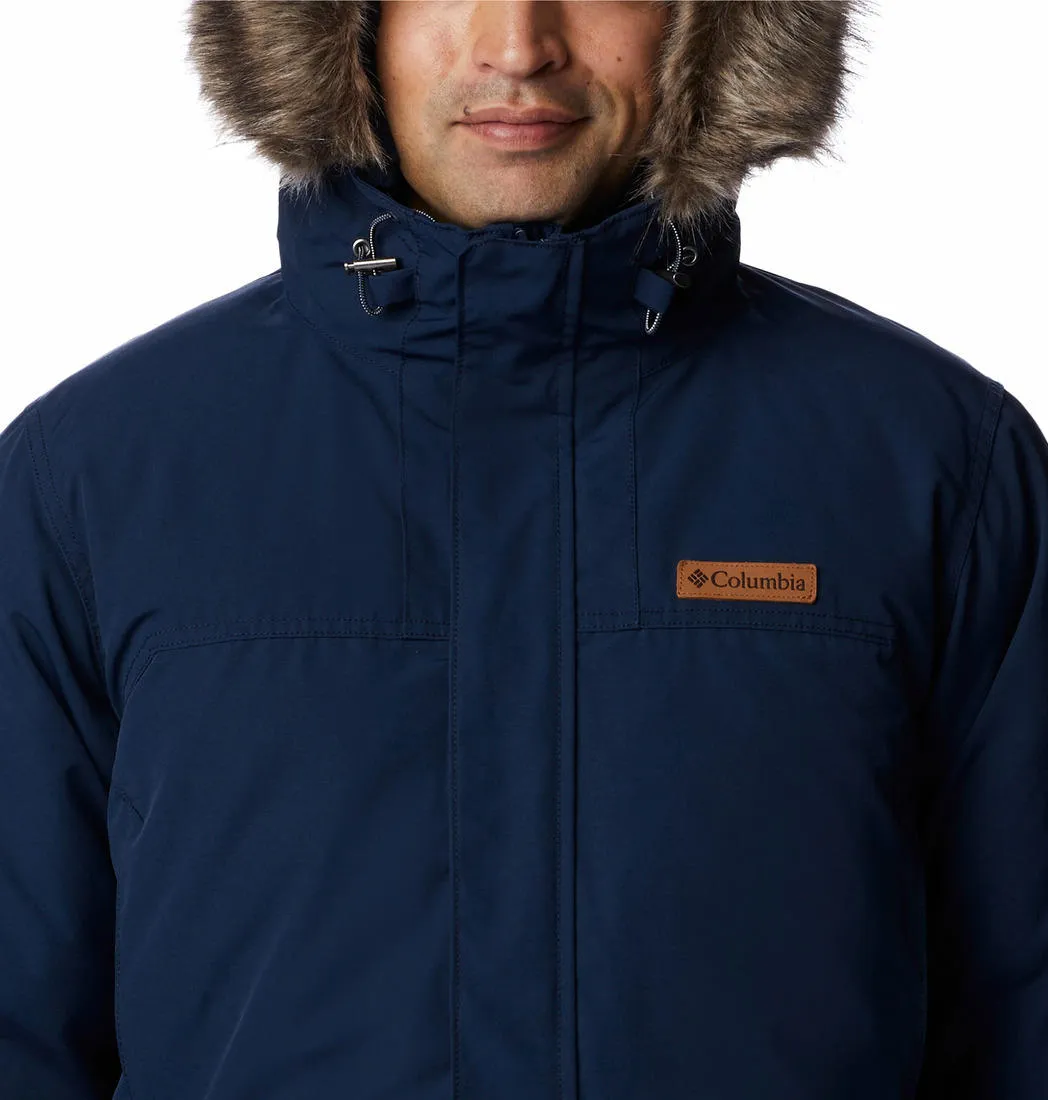 Columbia Men Blue Marquam Peak Parka Parka Jacket