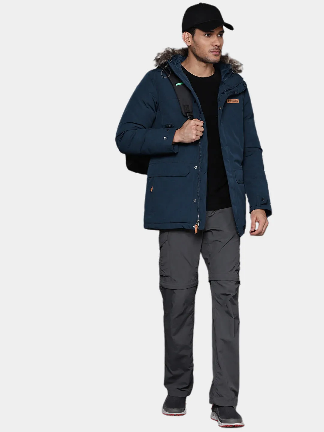 Columbia Men Blue Marquam Peak Parka Parka Jacket