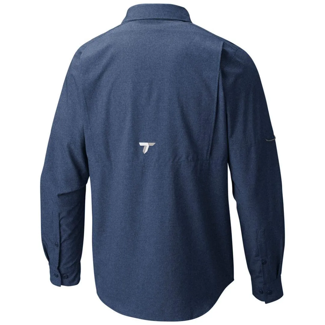 Columbia Men Blue Omni-Freeze Irico Long Sleeve Shirt