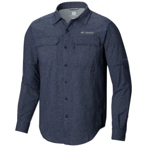 Columbia Men Blue Omni-Freeze Irico Long Sleeve Shirt