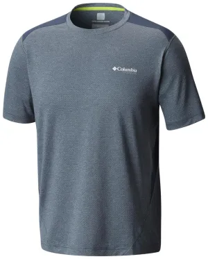 Columbia Men Blue Omni-Freeze Titan Ice Tshirt
