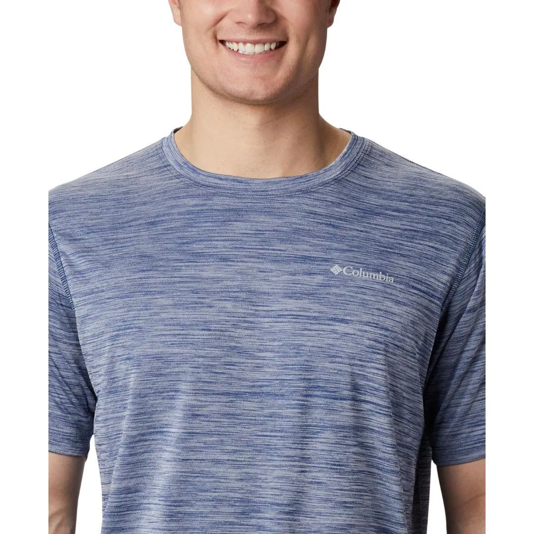 Columbia Men Blue Omni-Freeze Zero Rules Tshirt
