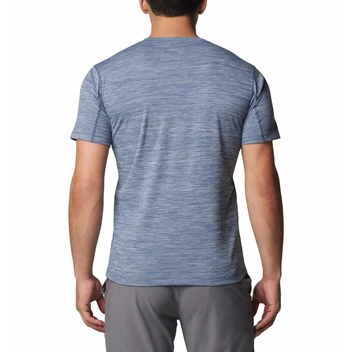 Columbia Men Blue Omni-Freeze Zero Rules Tshirt
