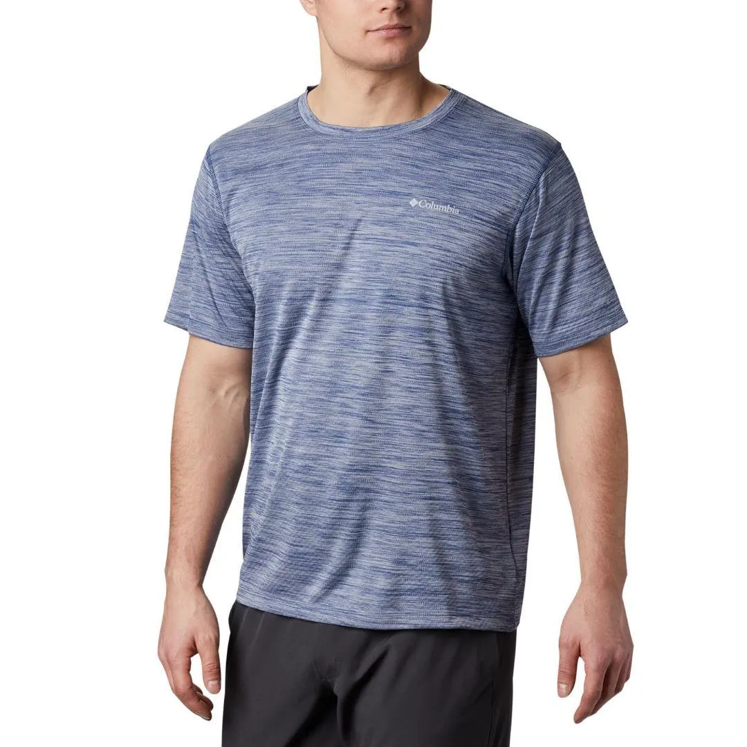 Columbia Men Blue Omni-Freeze Zero Rules Tshirt