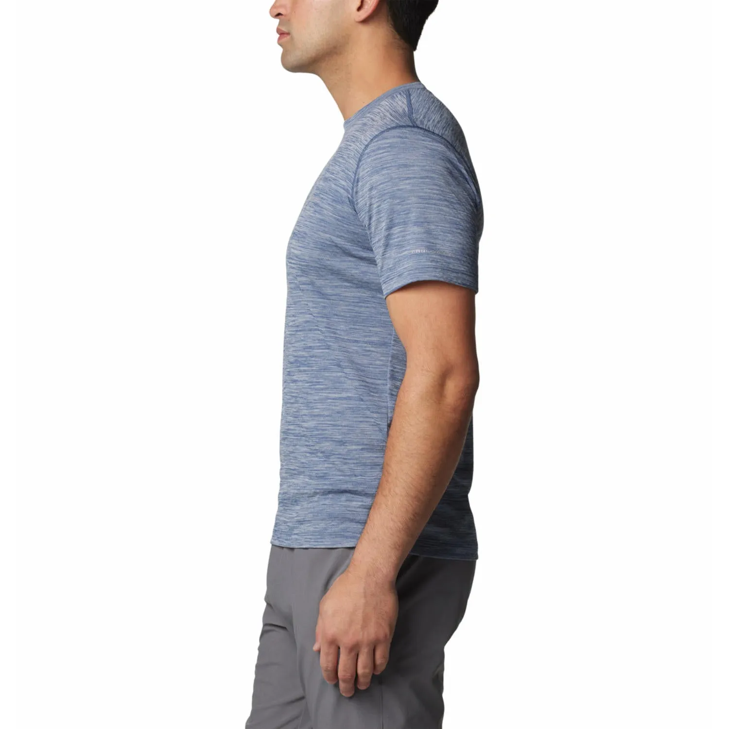 Columbia Men Blue Omni-Freeze Zero Rules Tshirt
