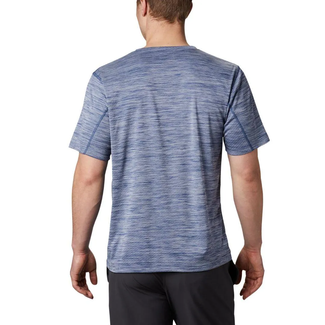 Columbia Men Blue Omni-Freeze Zero Rules Tshirt