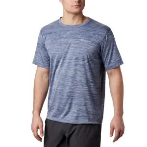 Columbia Men Blue Omni-Freeze Zero Rules Tshirt