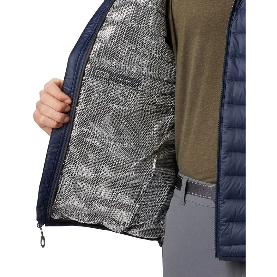 Columbia Men Blue Omni-Heat 3D Alpha Trail Down Jacket
