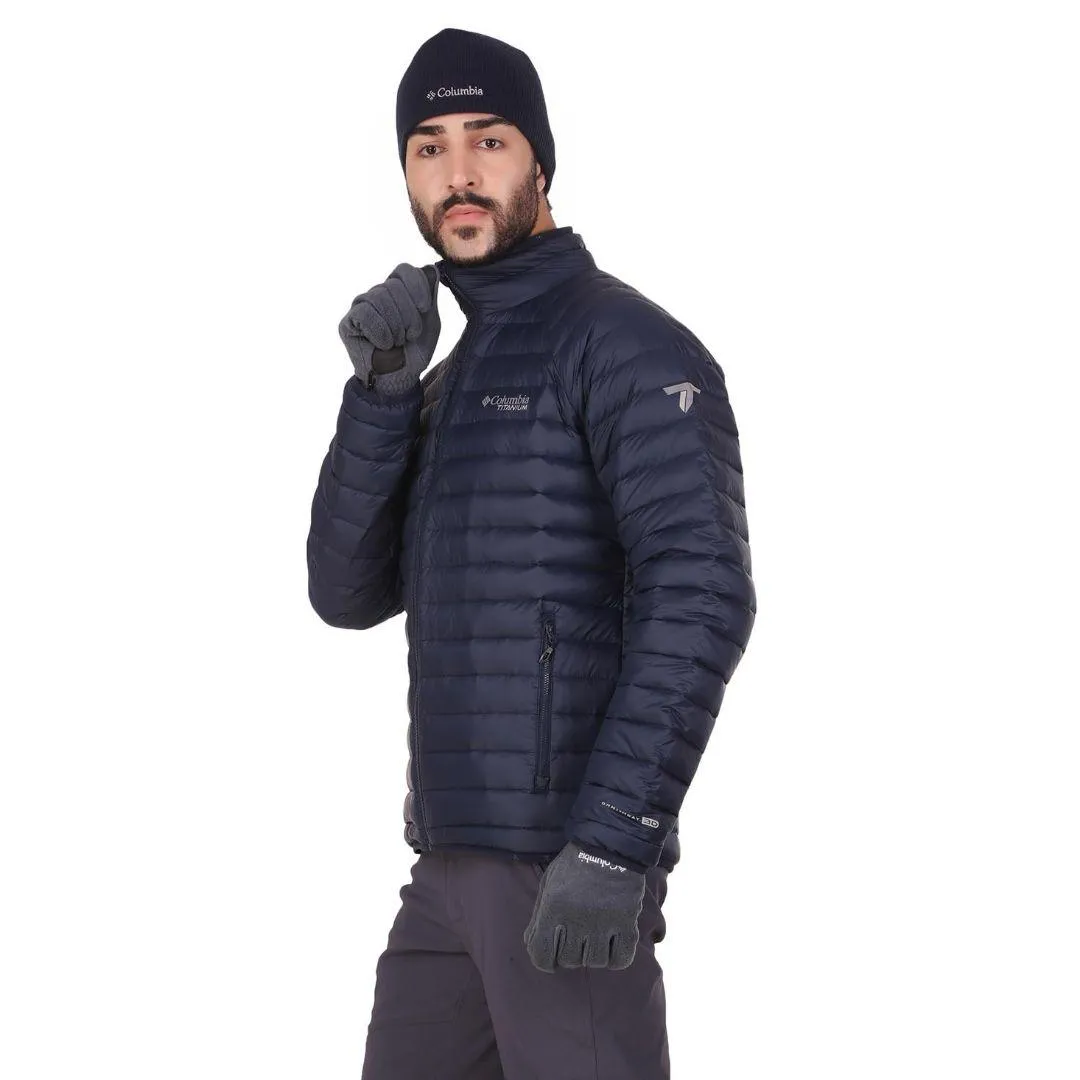 Columbia Men Blue Omni-Heat 3D Alpha Trail Down Jacket