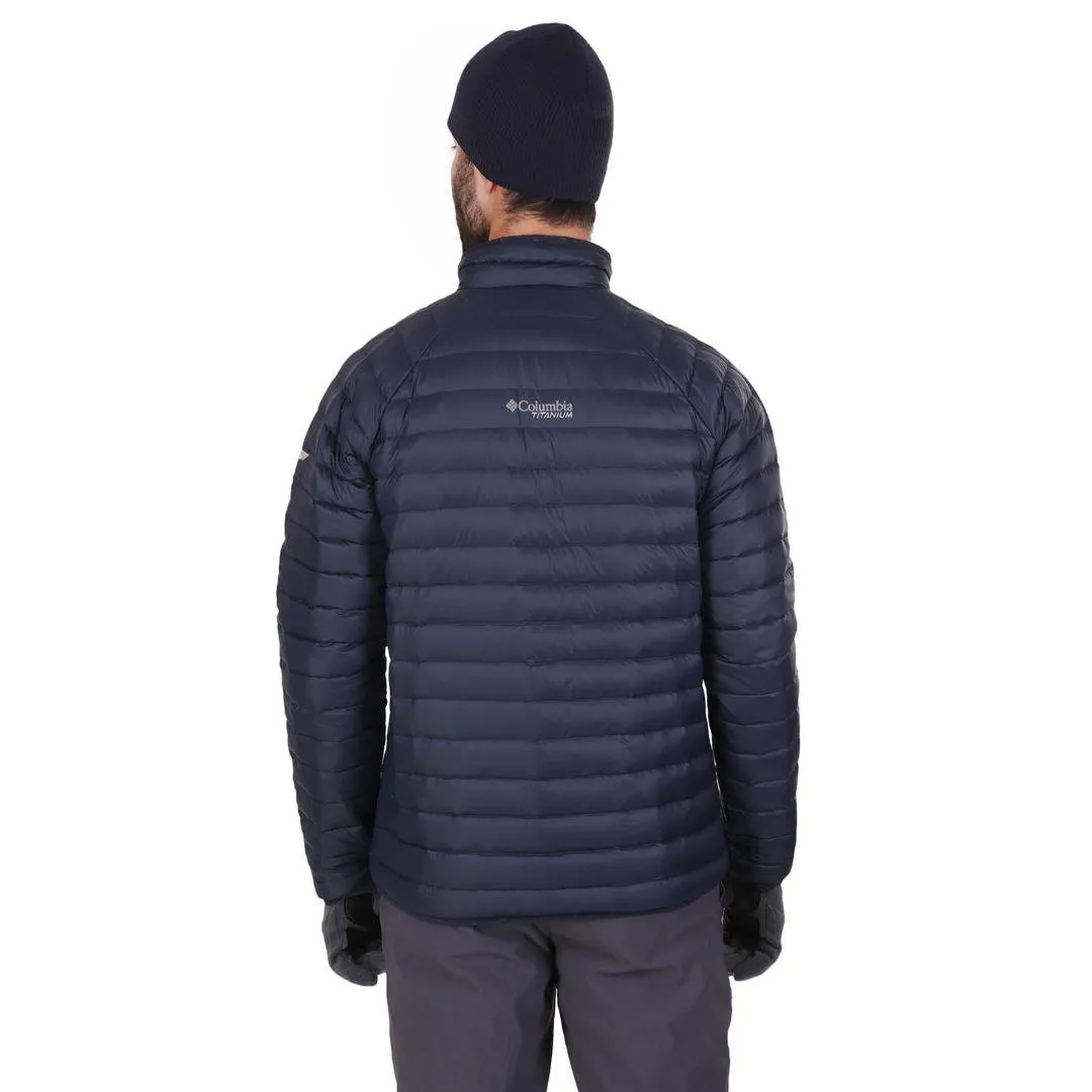 Columbia Men Blue Omni-Heat 3D Alpha Trail Down Jacket