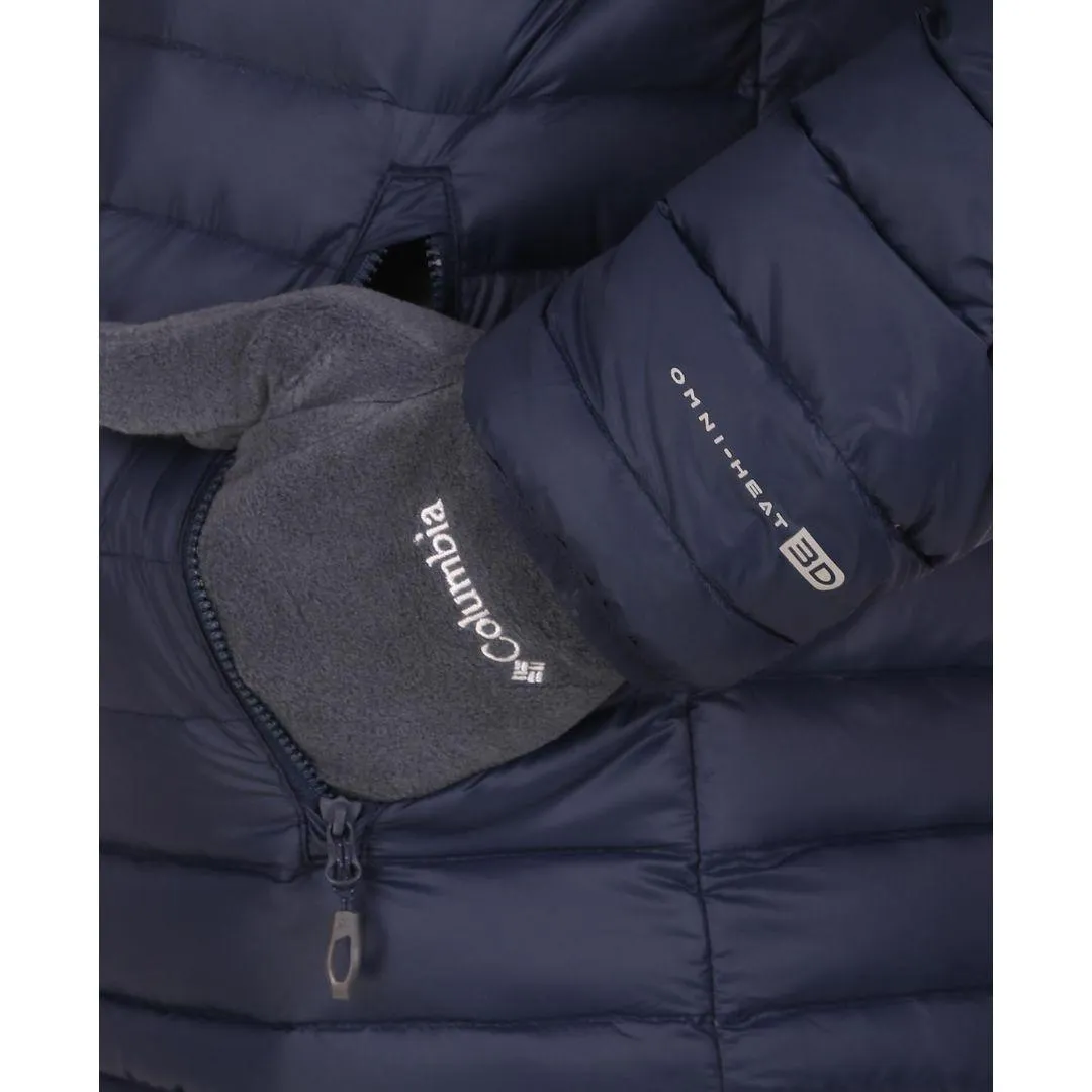 Columbia Men Blue Omni-Heat 3D Alpha Trail Down Jacket