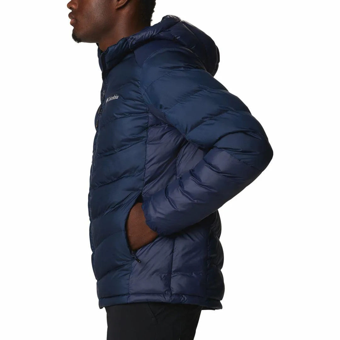 Columbia Men Blue Omni-Heat Infinity Labyrinth Loop Hooded Jacket