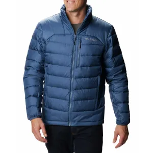 Columbia Men Blue Omni-Heat Reflective Autumn Park Down Jacket