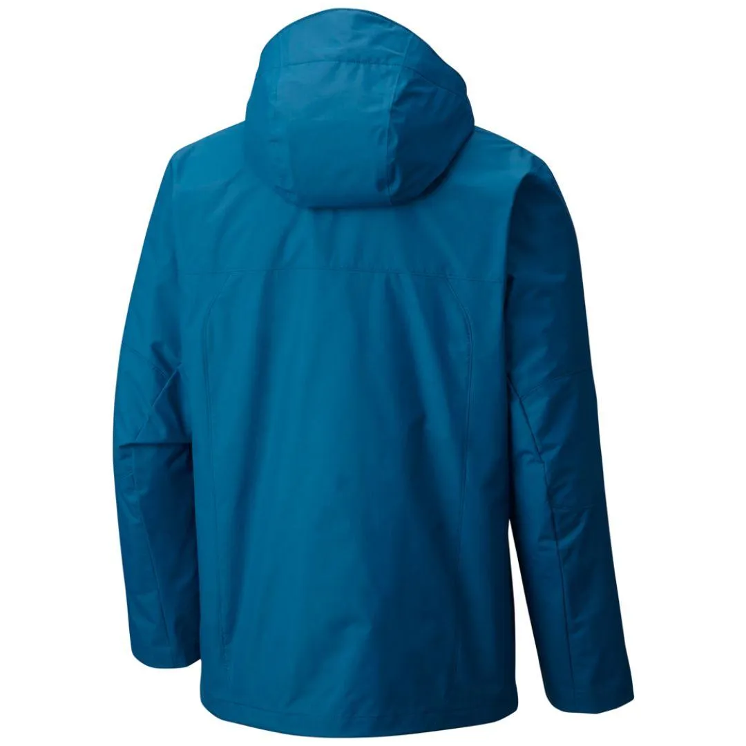Columbia Men Blue Omni-Heat Reflective Bugaboo Inetrchangeable Jacket