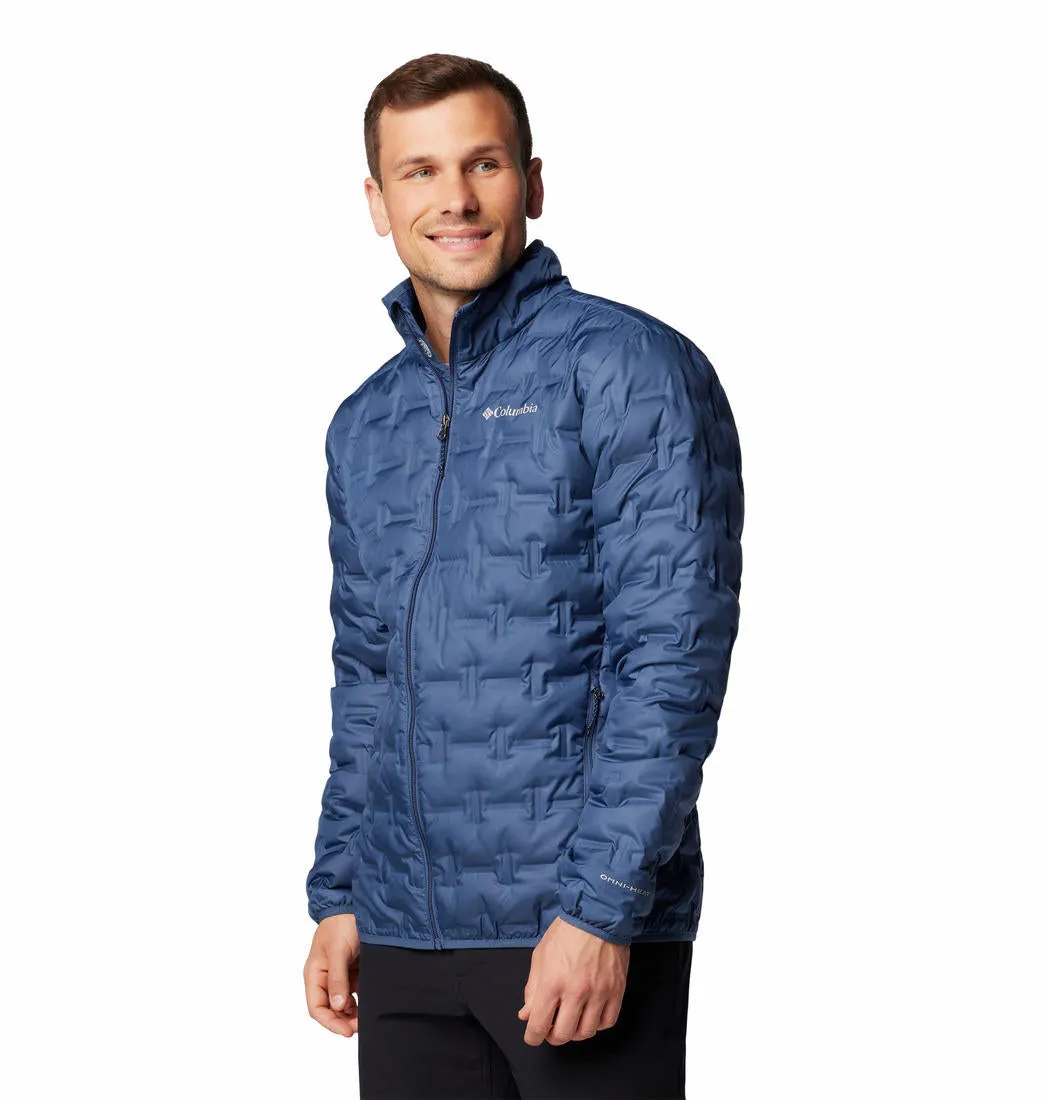 Columbia Men Blue Omni-Heat Reflective Delta Ridge II Down Jacket