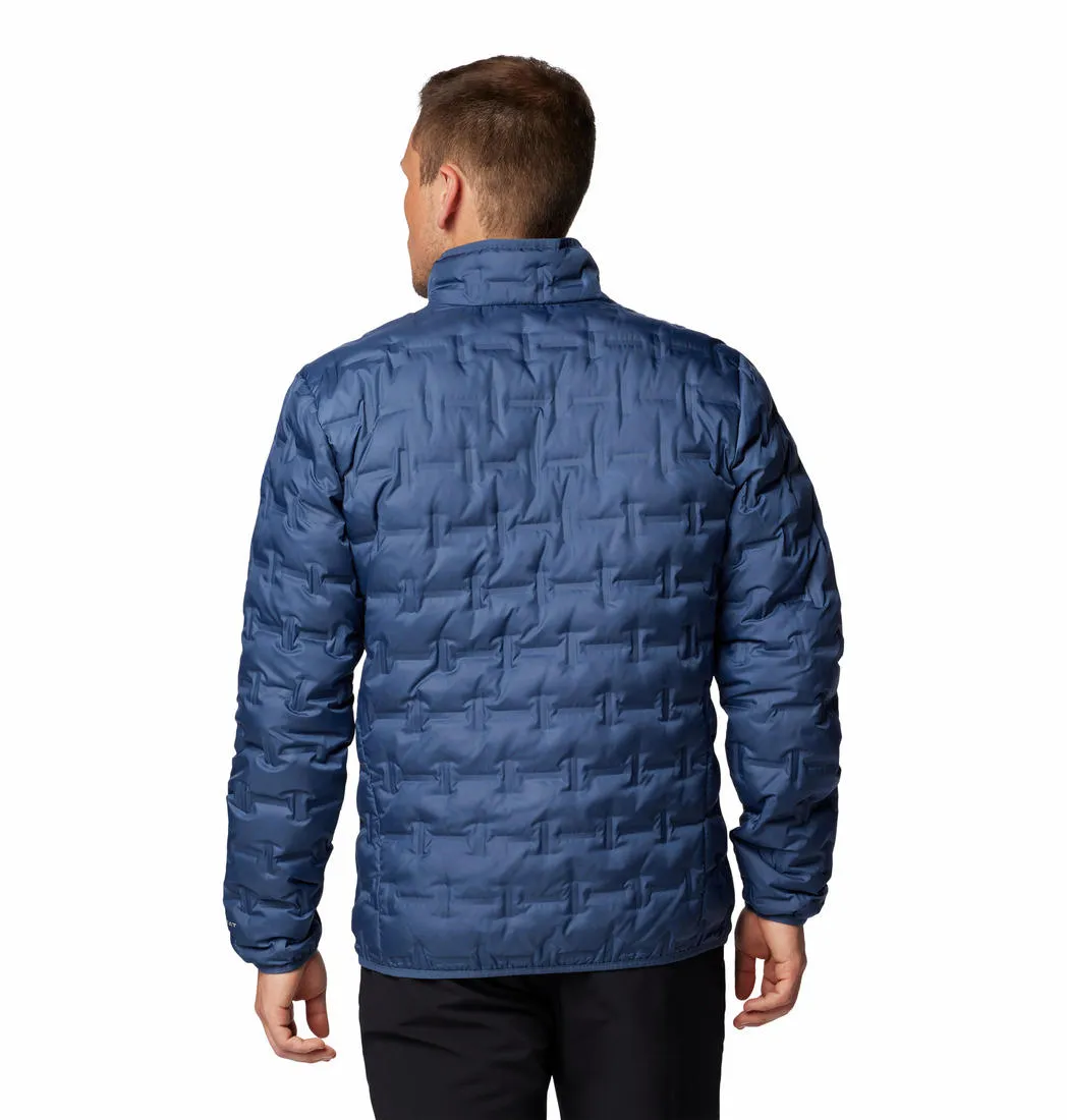 Columbia Men Blue Omni-Heat Reflective Delta Ridge II Down Jacket