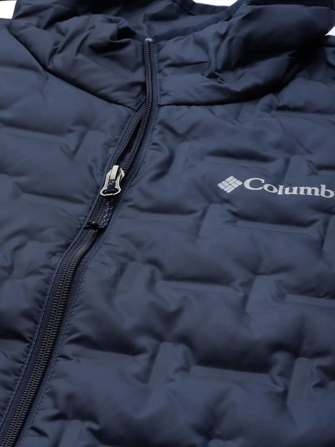 Columbia Men Blue Omni-Heat Reflective Delta Ridge Vest