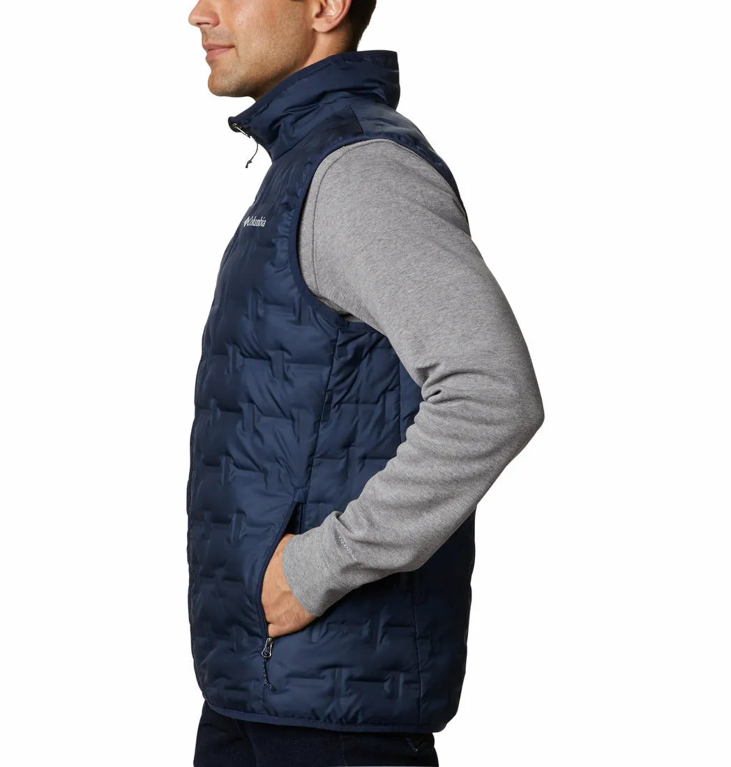 Columbia Men Blue Omni-Heat Reflective Delta Ridge Vest