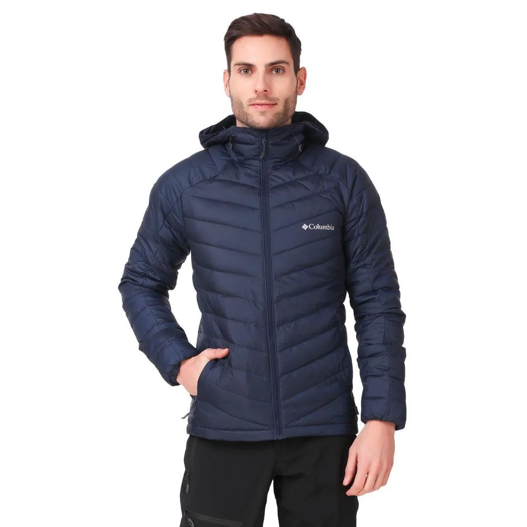 Columbia Men Blue Omni-Heat Reflective Horizon Explorer Hooded Jacket