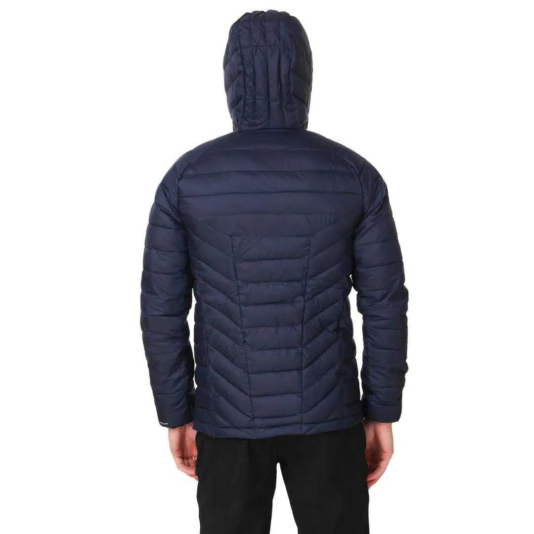 Columbia Men Blue Omni-Heat Reflective Horizon Explorer Hooded Jacket