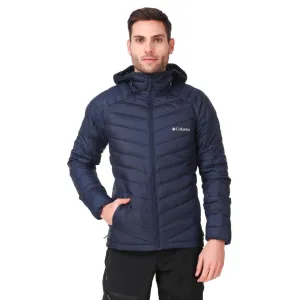 Columbia Men Blue Omni-Heat Reflective Horizon Explorer Hooded Jacket
