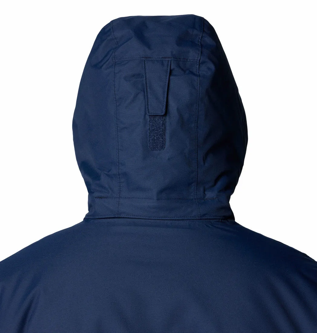 Columbia Men Blue Omni-Heat Reflective Last Tracks II Jacket