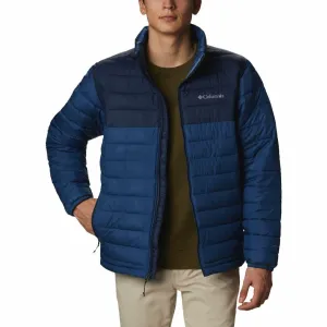 Columbia Men Blue Omni-Heat Reflective Powder Lite Jacket