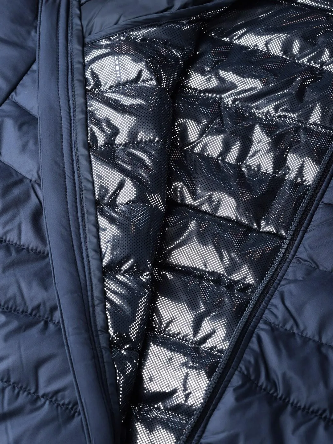 Columbia Men Blue Omni-Heat Reflective Powder Lite Jacket