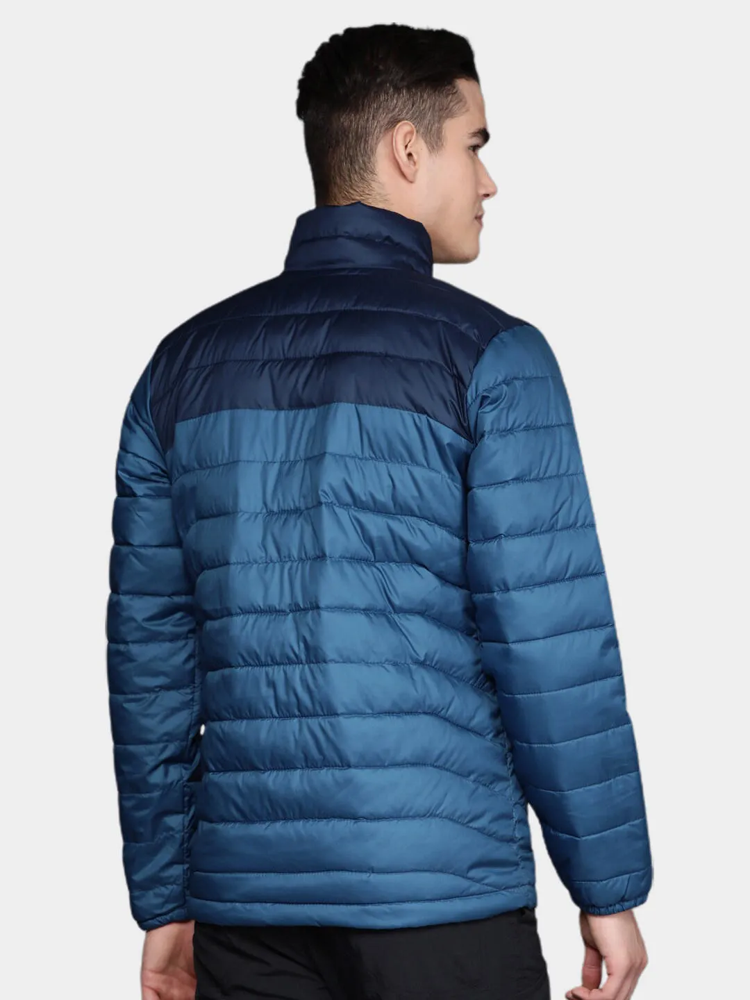 Columbia Men Blue Omni-Heat Reflective Powder Lite Jacket