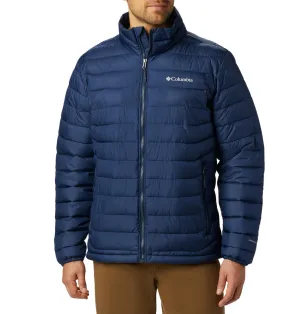 Columbia Men Blue Omni-Heat Reflective Powder Lite Jacket